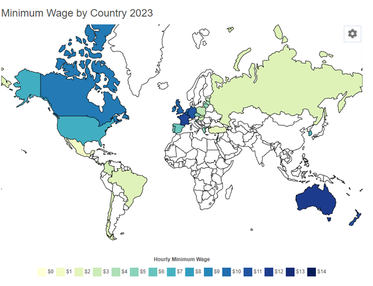 Minimum wage rates